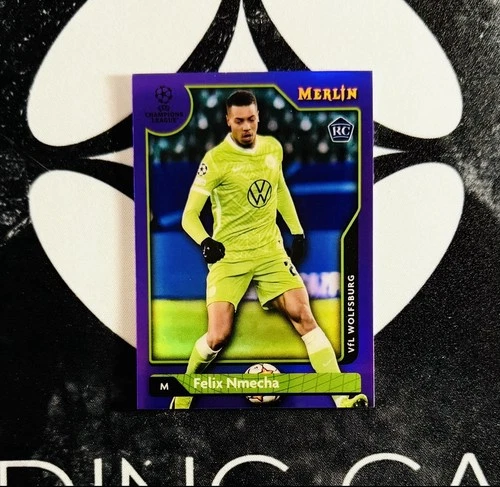 Felix Nmecha 2021 Topps Merlin Chrome Purple /15