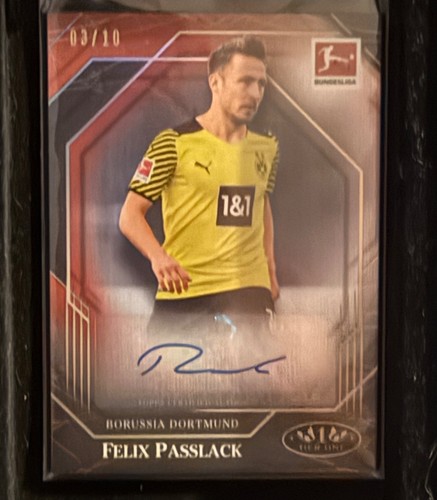 Felix Passlack 2022 Topps Bundesliga Tier One /10