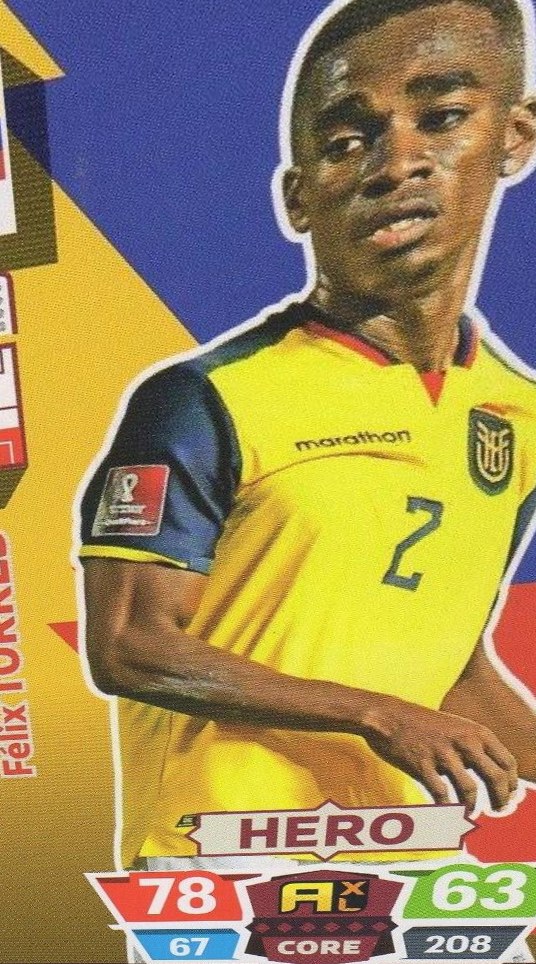 Felix Torres 2022 Panini Adrenalyn XL FIFA World Cup
