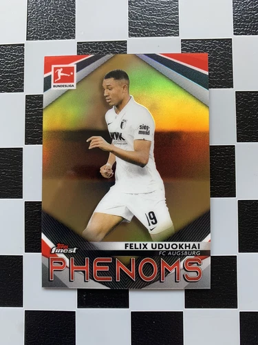 Felix Uduokhai 2020 Topps Finest Gold /50