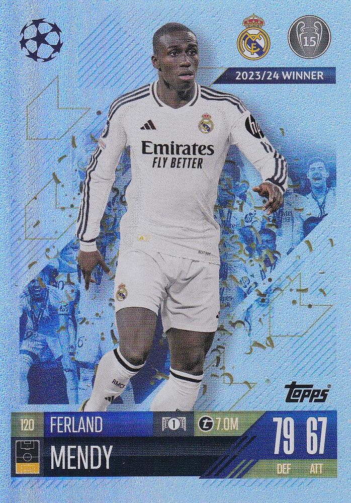 Ferland Mendy 2024 Topps Match Attax UEFA Club Competitions