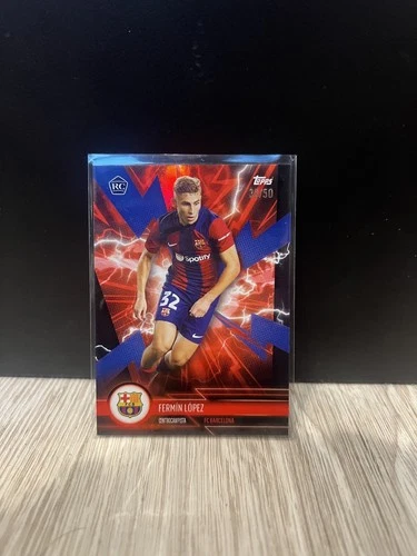 Fermin Lopez 2023 Topps Barcelona Fan Set /50