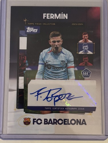 Fermin Lopez 2023 Topps Barcelona Focus