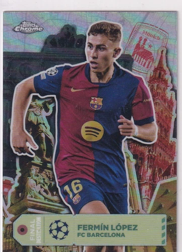 Fermin Lopez 2025 Topps Champions League Chrome