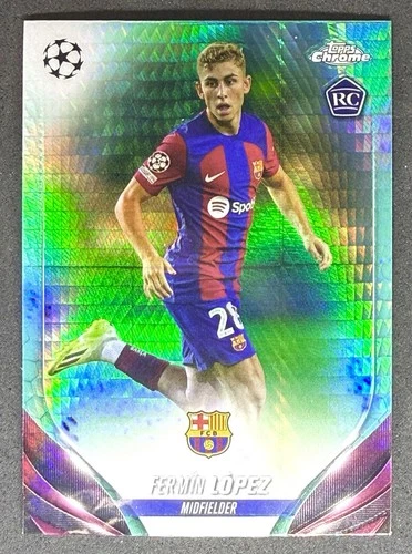 Fermin Lopez 2024 Topps Chrome Aqua Prism