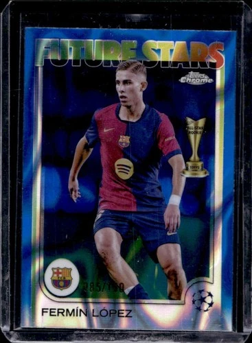 Fermin Lopez 2024 Topps Chrome Blue Lava Refractor /150