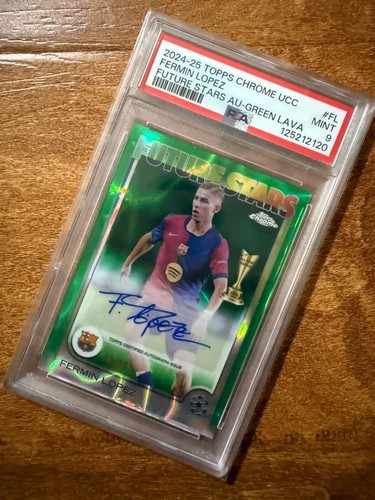 Fermin Lopez 2024 Topps Chrome Green Lava /99