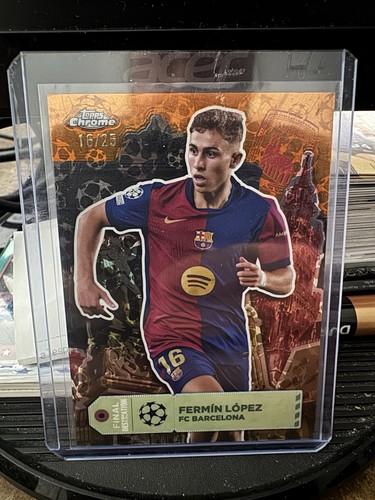 Fermin Lopez 2025 Topps Chrome Logofractor /25