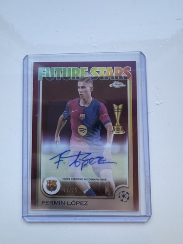 Fermin Lopez 2024 Topps Chrome Magenta Refractor /75