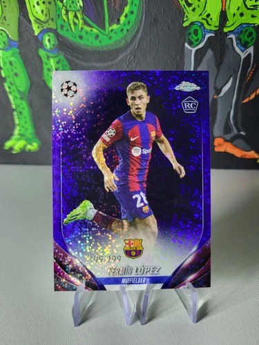 Fermin Lopez 2023 Topps Chrome Purple Speckle /299