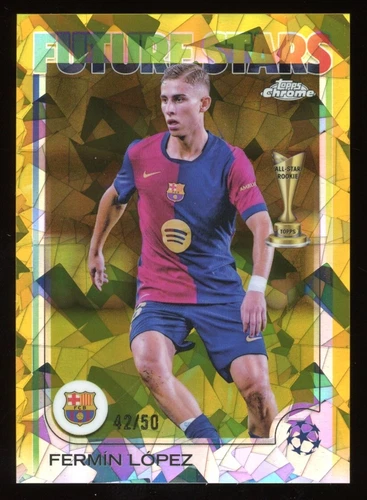 Fermin Lopez 2024 Topps Chrome Sapphire Gold Refractor /50