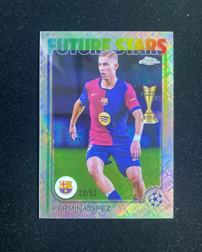 Fermin Lopez 2024 Topps Chrome ToppsFractor /52