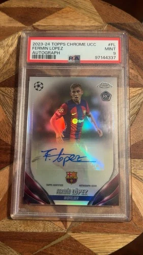 Fermin Lopez 2023 Topps Chrome UEFA Club Competitions