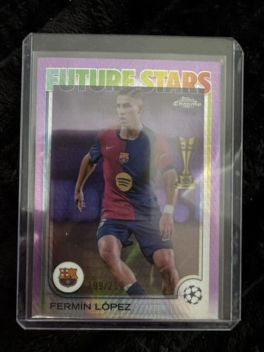 Fermin Lopez 2024 Topps Chrome Violet Refractor /299