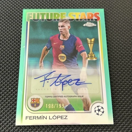 Fermin Lopez 2024 Topps Chrome Water Refractor /199
