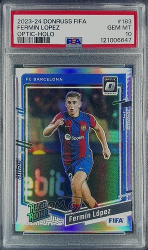 Fermin Lopez 2023 Panini Donruss FIFA Optic Holo Prizm