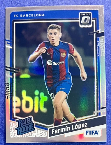 Fermin Lopez 2023 Panini Donruss FIFA Optic Silver Prizm