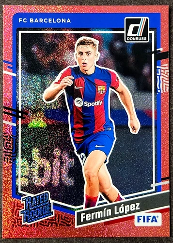 Fermin Lopez 2023 Panini Donruss FIFA Red Foil /99
