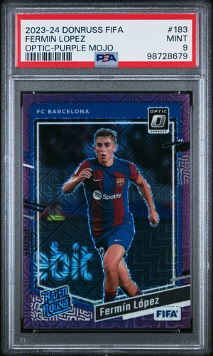 Fermin Lopez 2023 Panini Donruss Purple Mojo /25