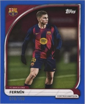 Fermin Lopez 2024 Topps FC Barcelona Fan Set /150