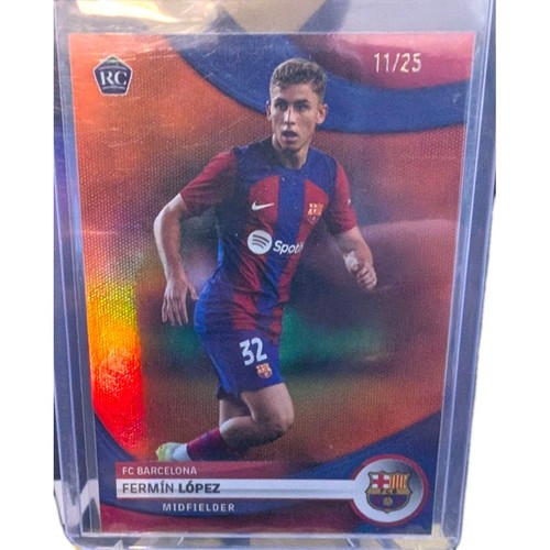 Fermin Lopez 2023 Topps FC Barcelona Team Set /25