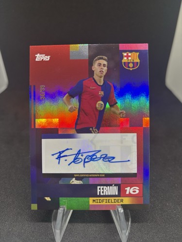 Fermin Lopez 2024 Topps FC Barcelona Team Set /99