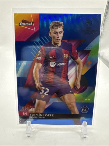 Fermin Lopez 2023 Topps Finest Blue Refractor /150