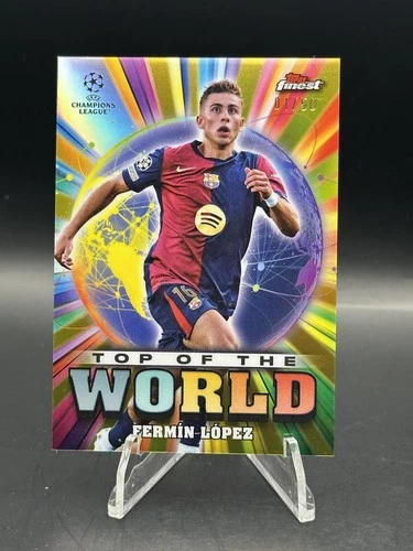 Fermin Lopez 2024 Topps Finest Gold Refractor /50