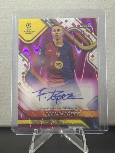 Fermin Lopez 2024 Topps Finest Magenta Wave /75