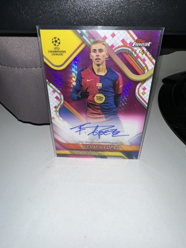 Fermin Lopez 2024 Topps Finest Pink Refractor /125