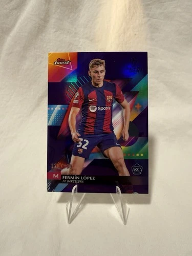 Fermin Lopez 2023 Topps Finest Purple Refractor /299