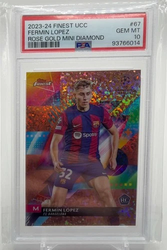 Fermin Lopez 2024 Topps Finest Rose Gold /50