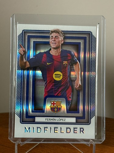 Fermin Lopez 2025 Panini Futera FC Barcelona Platinum Platinum /19
