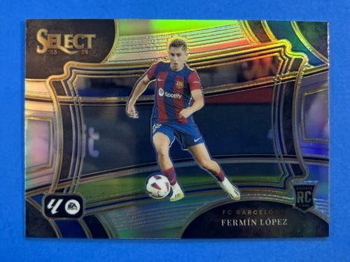 Fermin Lopez 2024 Panini La Liga Select Field Level Refractor