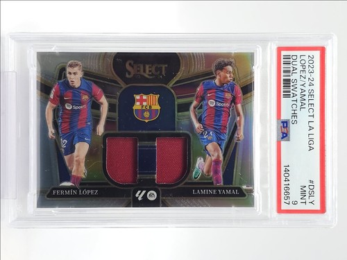 Fermin Lopez / Lamine Yamal 2023 Panini Select