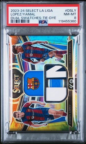 Fermin Lopez / Lamine Yamal 2023 Panini Select 3/25