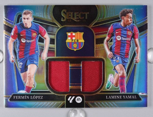 Fermin Lopez / Lamine Yamal 2023 Panini Select