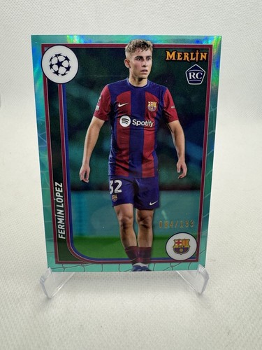 Fermin Lopez 2024 Topps Merlin Chrome Aqua /199