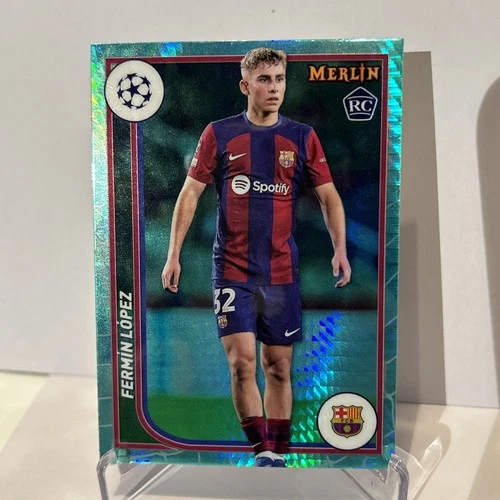 Fermin Lopez 2024 Topps Merlin Chrome Aqua Prism Refractor