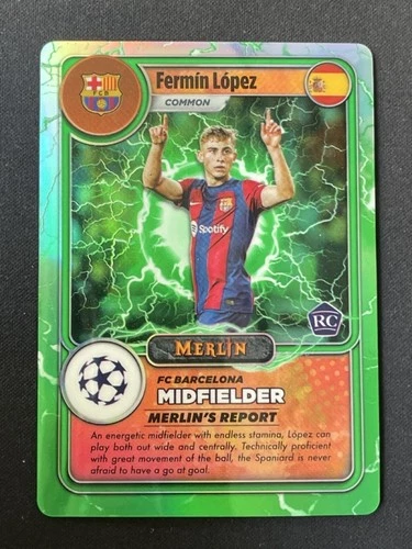 Fermin Lopez 2024 Topps Merlin Chrome Green