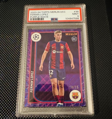 Fermin Lopez 2023 Topps Merlin Chrome Purple Wave /15