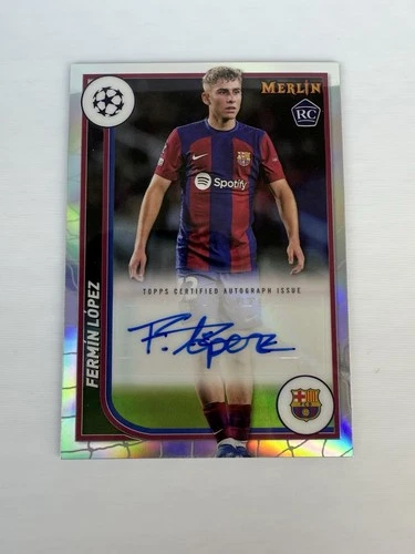 Fermin Lopez 2024 Panini Merlin UEFA Club Competitions