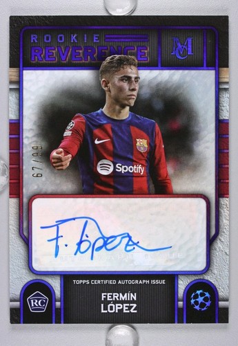 Fermin Lopez 2024 Topps Museum /99