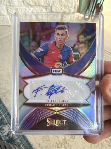 Fermin Lopez 2024 Panini Select FIFA Prizm