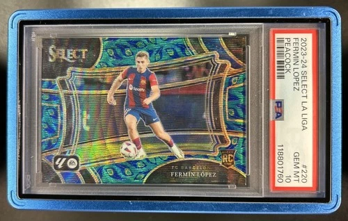 Fermin Lopez 2023 Panini Select La Liga Peacock Prizm #220