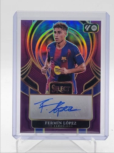 Fermin Lopez 2025 Panini Select Purple Prizm /49