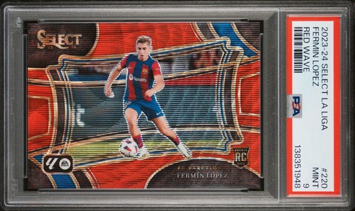 Fermin Lopez 2024 Panini Select Red Wave Prizm /65