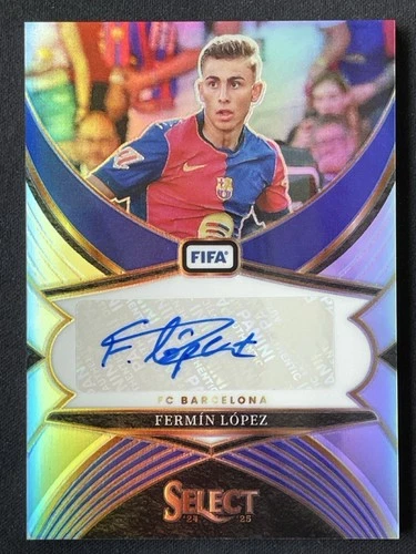 Fermin Lopez 2024 Panini Seleziona Firme FIFA Argento /16