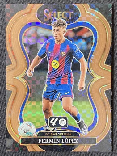 Fermin Lopez 2025 Panini Seleziona La Liga Bronzo Checker /99