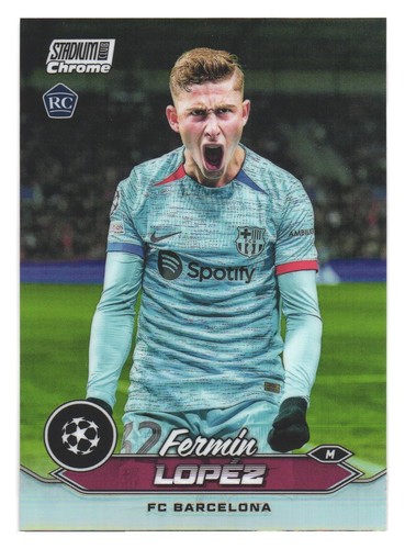 Fermin Lopez 2024 Topps Stadium Club Chrome Refractor
